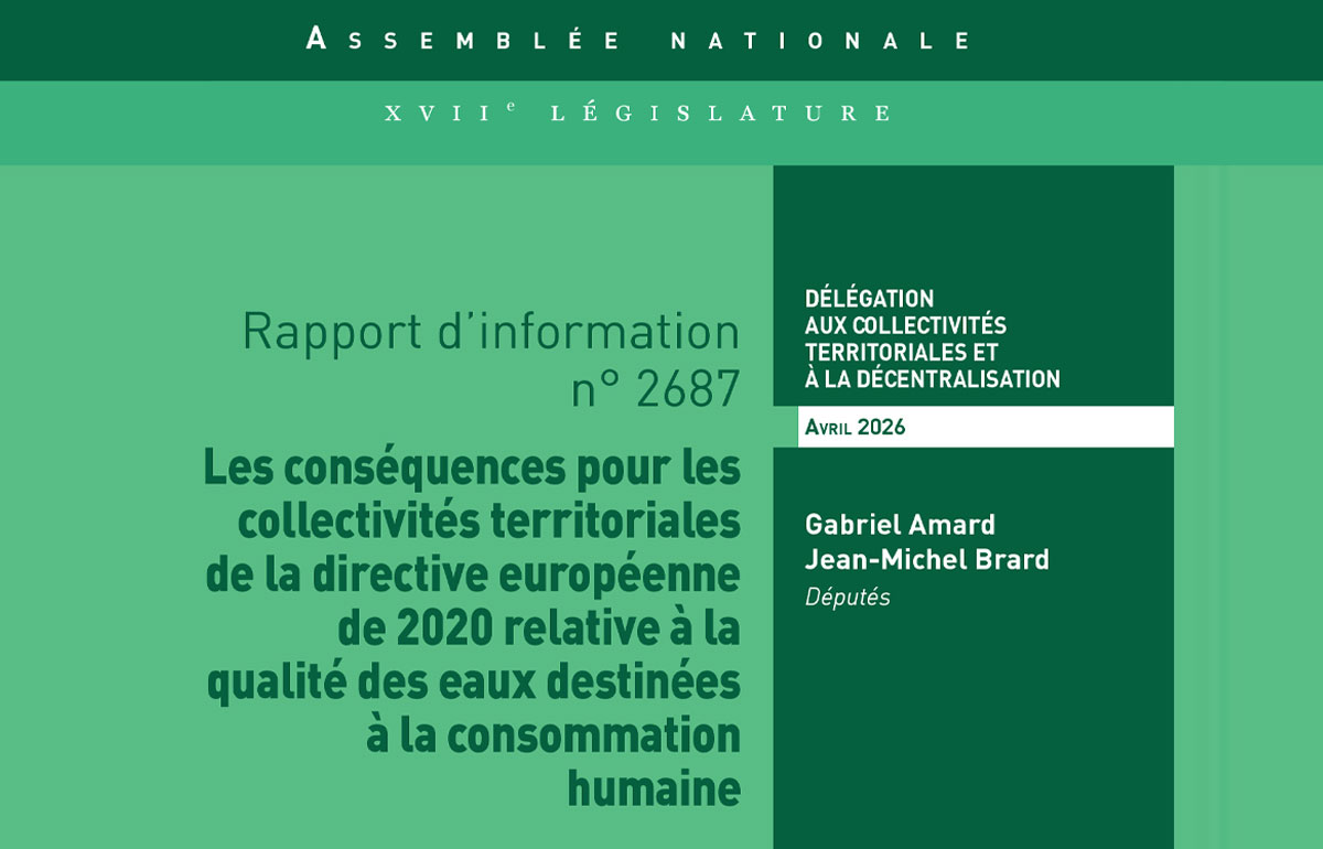Eau potable : Un rapport parlementaire qui met à nu l’abandon des collectivités par le gouvernement