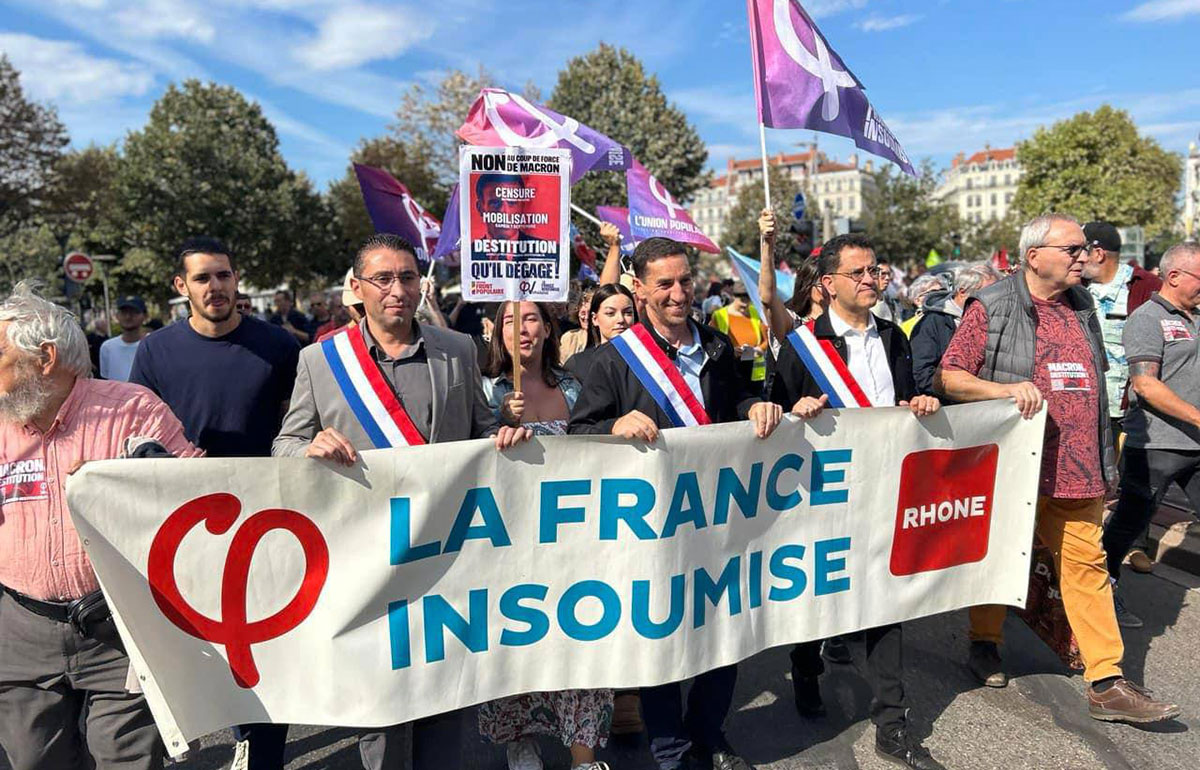 Discours contre le coup de force du Président Macron